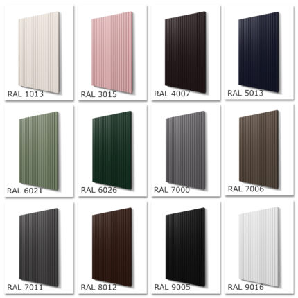 Frezowany Front Meblowy Lamele Lakierowany Drzwiczki Na Wymiar Płyta MDF 18 MM Wybór Kolorów MODEL F14 - KONFIGURATOR ONLINE