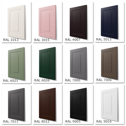 Front Frezowany Lakierowany Fronty Meblowe Na Wymiar Płyta MDF 18 MM Wybór Kolorów MODEL F9 - KONFIGURATOR ONLINE