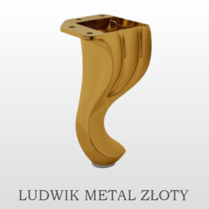 NÓŻKI METALOWE LUDWIK ZŁOTE