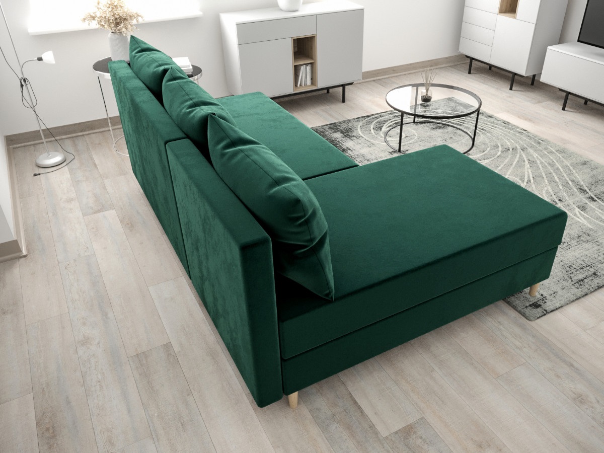 skandynawski-naroznik-minimalistyczny-rozkladany-z-pojemnikiem-BOSTON-2 — kopia Mały Narożnik Rozkładany 204x144 CM + Pojemnik Na Pościel + Sprężyna Bonell Pianka T30 + Wysokie Nóżki - BOSTON