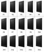 Biały Zestaw Szafek RTV 300 CM Meblościanka Nowoczesna Wisząca Meble Modułowe Do Salonu+ Fronty Frezowane Lakierowane MDF 18 MM + Wybór Wzorów CAPRI